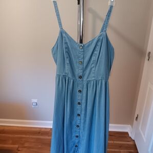 Blue Denim Women's Dress